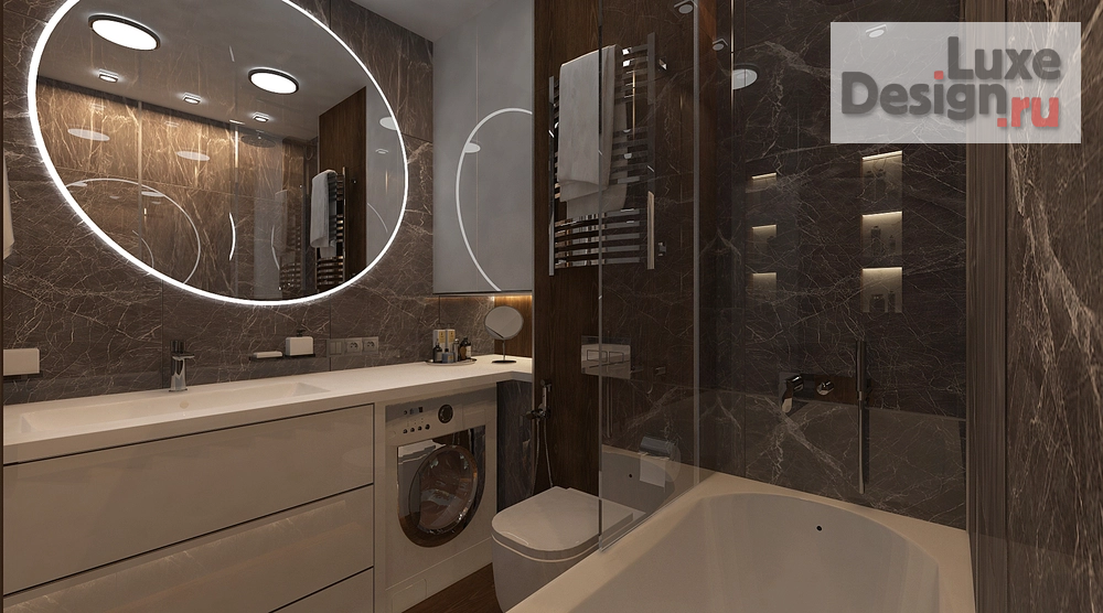 Дизайн интерьера двухкомнатной квартиры "Дизайн-проект квартиры " (фото 4)