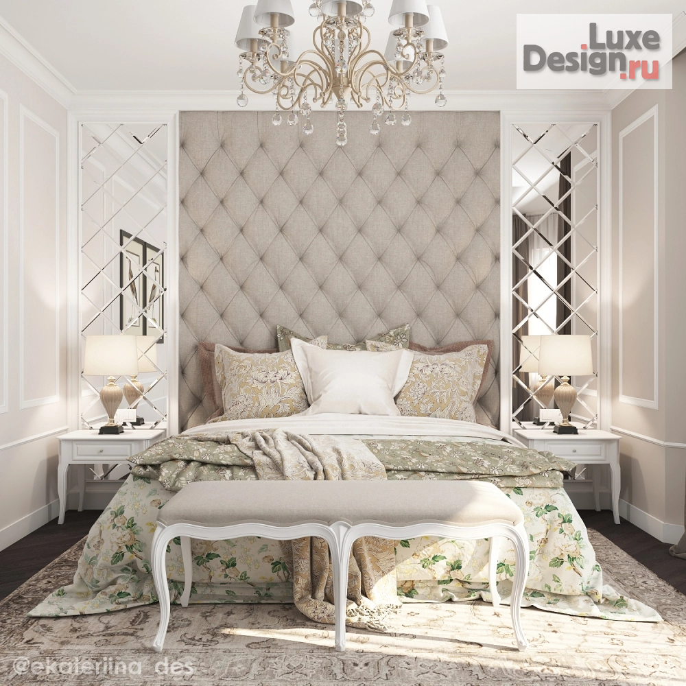 Дизайн интерьера комнаты "Спальня" (фото 1)