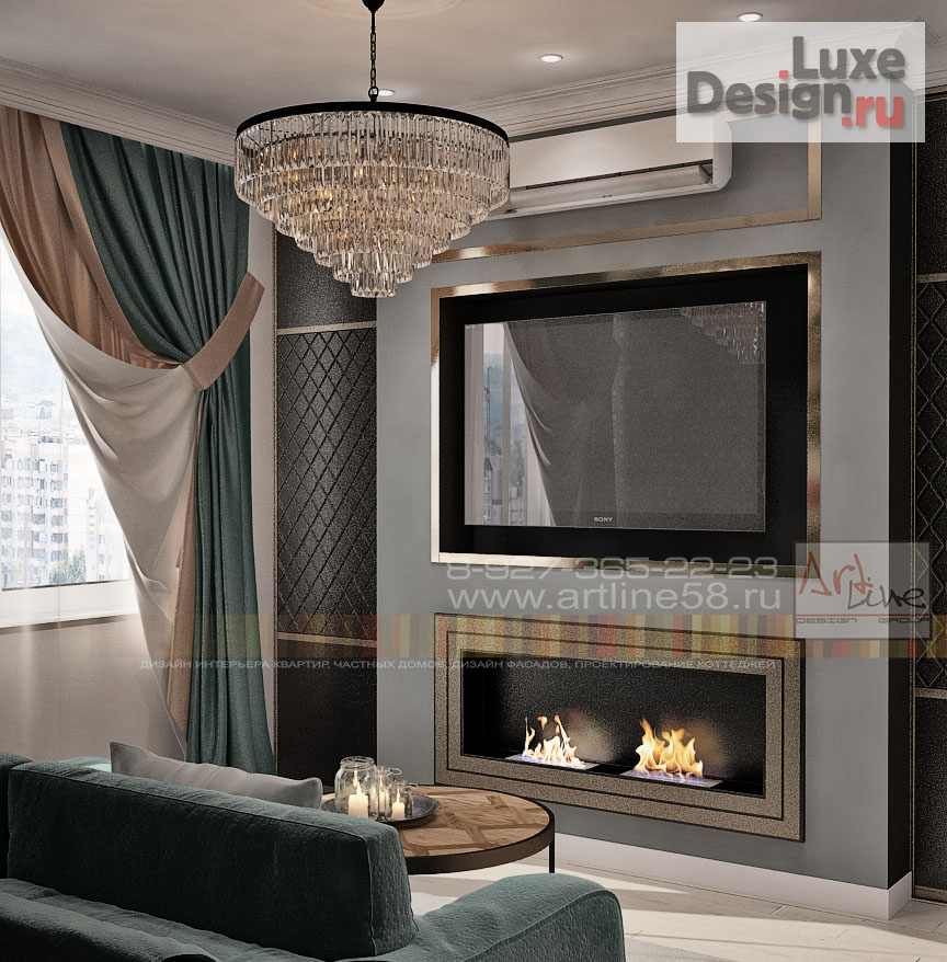 Дизайн интерьера двухкомнатной квартиры "Квартира в Г. Москва" (фото 10)