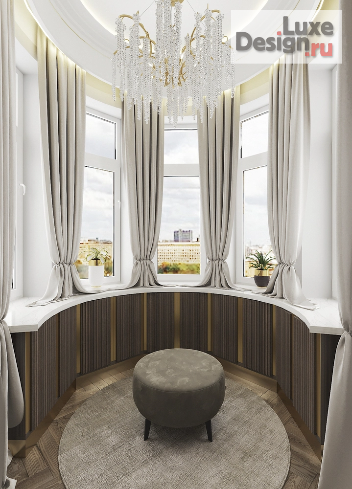 Дизайн интерьера квартиры "Дизайн интерьера квартиры "КД Капитал. 249 м2."" (фото 37)