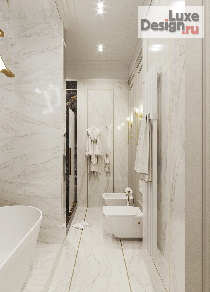 Дизайн интерьера квартиры "Дизайн интерьера квартиры "КД Капитал. 249 м2."" (фото 30)