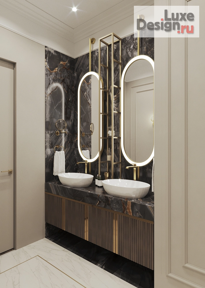 Дизайн интерьера квартиры "Дизайн интерьера квартиры "КД Капитал. 249 м2."" (фото 35)