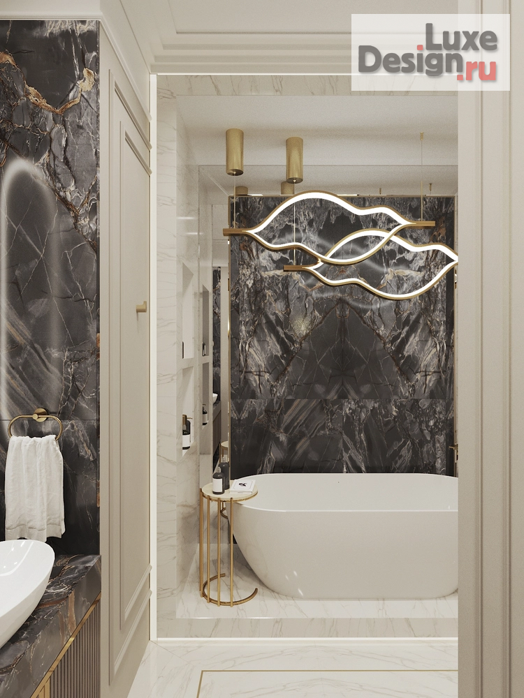 Дизайн интерьера квартиры "Дизайн интерьера квартиры "КД Капитал. 249 м2."" (фото 36)