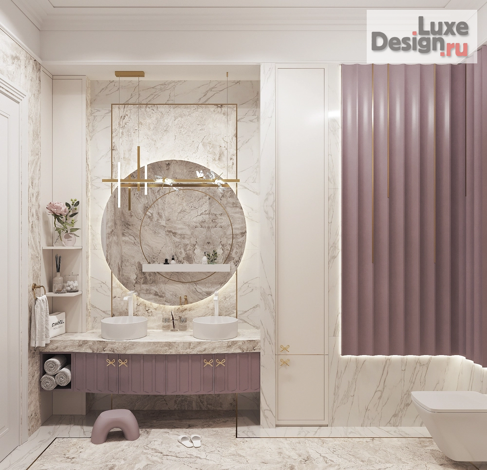 Дизайн интерьера квартиры "Дизайн интерьера квартиры "КД Капитал. 249 м2."" (фото 84)