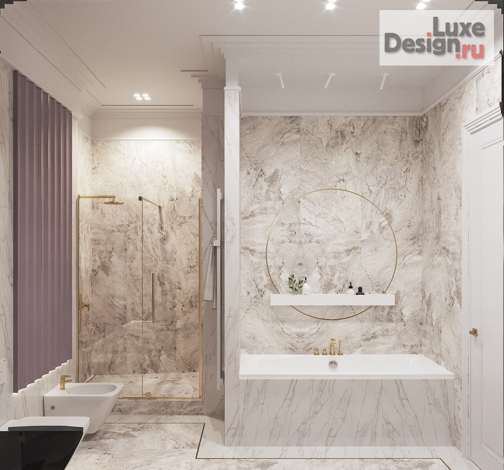 Дизайн интерьера квартиры "Дизайн интерьера квартиры "КД Капитал. 249 м2."" (фото 86)