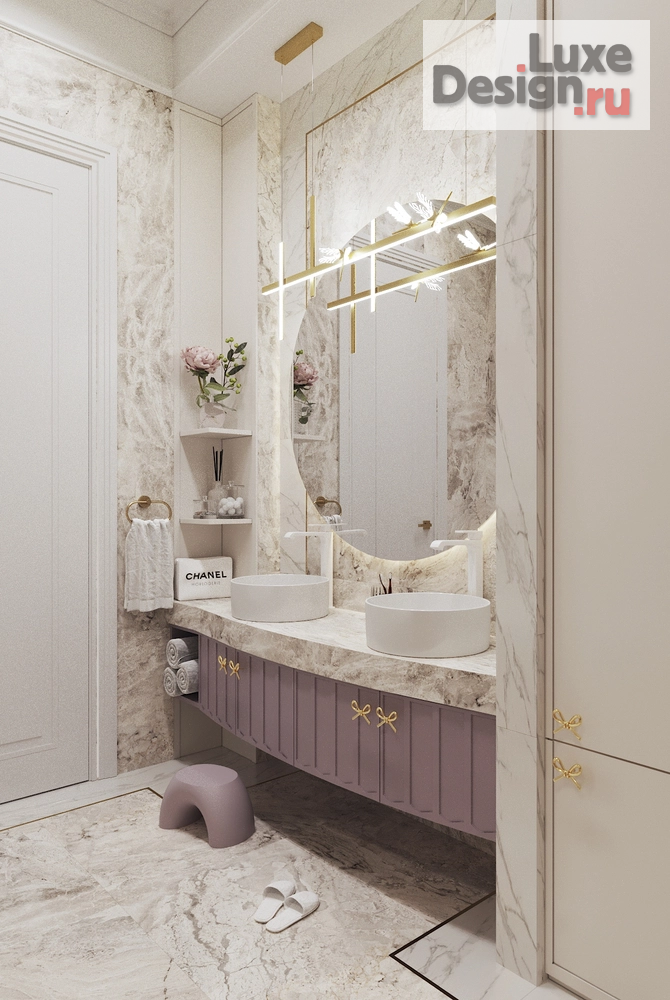 Дизайн интерьера квартиры "Дизайн интерьера квартиры "КД Капитал. 249 м2."" (фото 87)