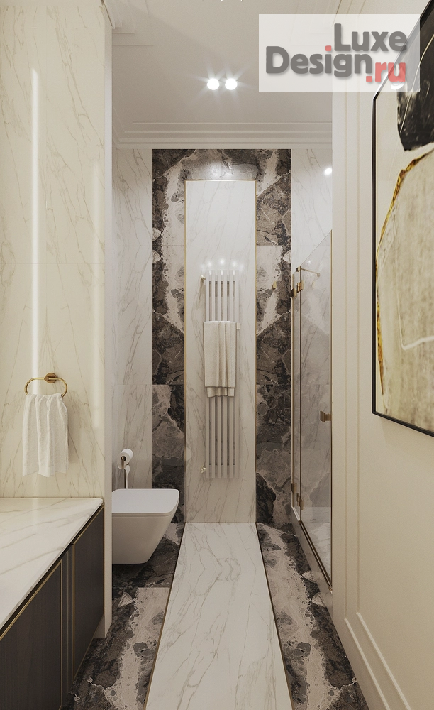 Дизайн интерьера квартиры "Дизайн интерьера квартиры "КД Капитал. 249 м2."" (фото 88)