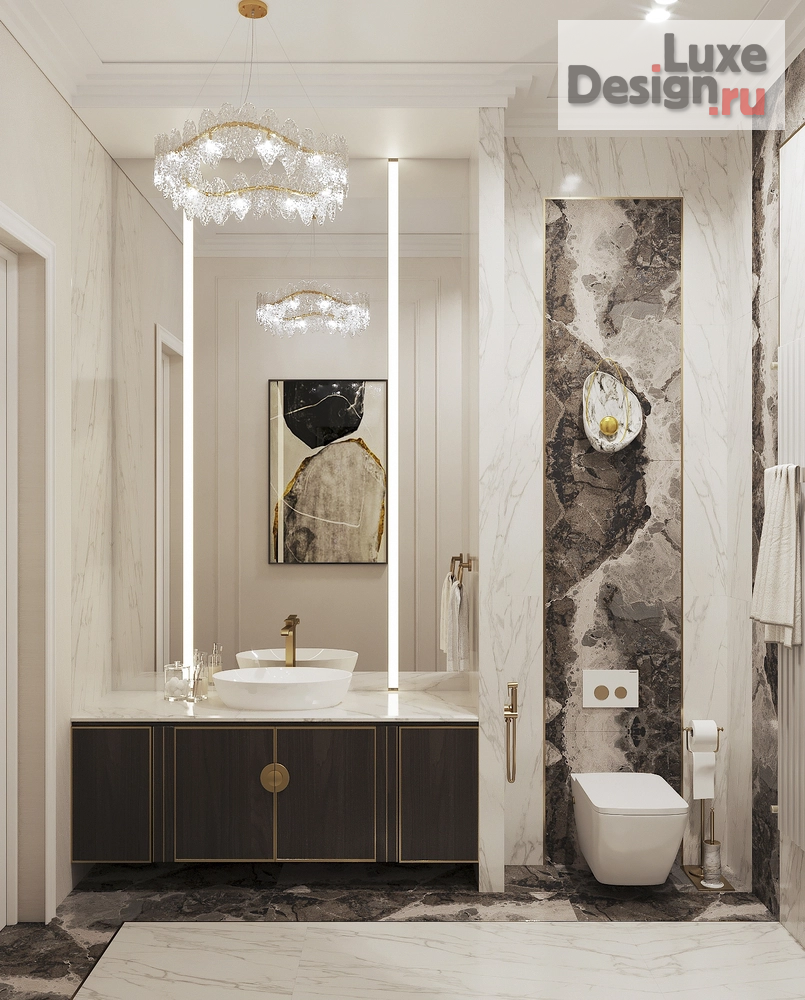 Дизайн интерьера квартиры "Дизайн интерьера квартиры "КД Капитал. 249 м2."" (фото 90)