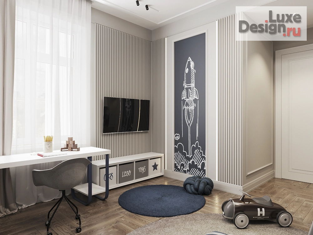 Дизайн интерьера квартиры "Дизайн интерьера квартиры "КД Капитал. 249 м2."" (фото 65)