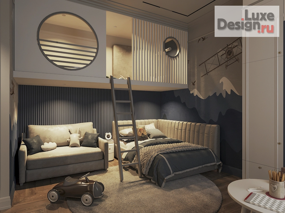 Дизайн интерьера квартиры "Дизайн интерьера квартиры "КД Капитал. 249 м2."" (фото 68)