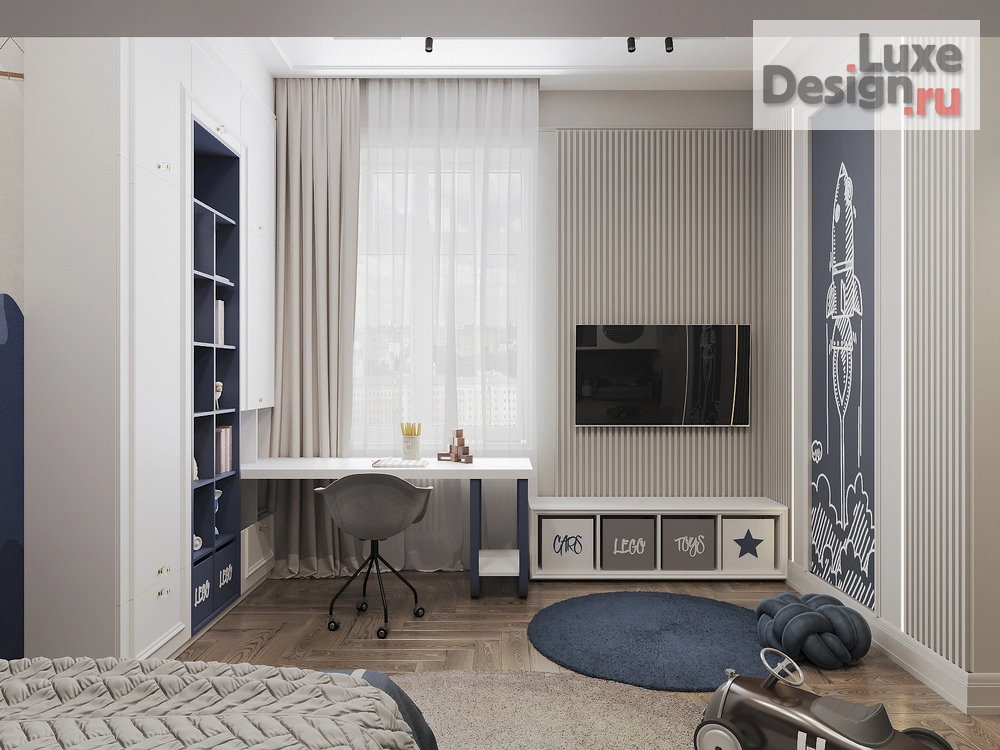 Дизайн интерьера квартиры "Дизайн интерьера квартиры "КД Капитал. 249 м2."" (фото 71)