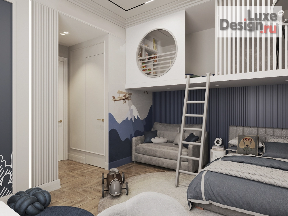 Дизайн интерьера квартиры "Дизайн интерьера квартиры "КД Капитал. 249 м2."" (фото 76)