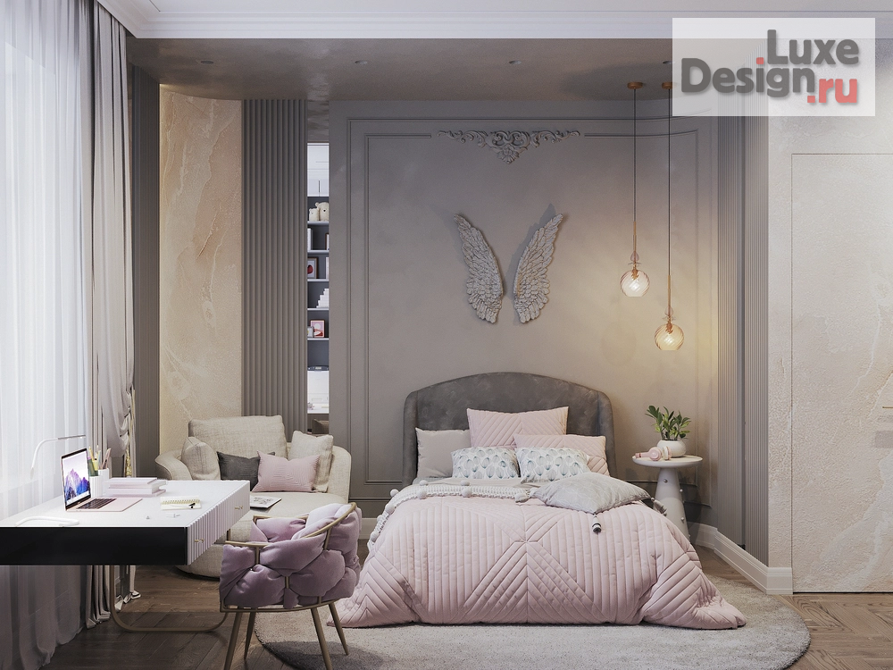 Дизайн интерьера квартиры "Дизайн интерьера квартиры "КД Капитал. 249 м2."" (фото 44)