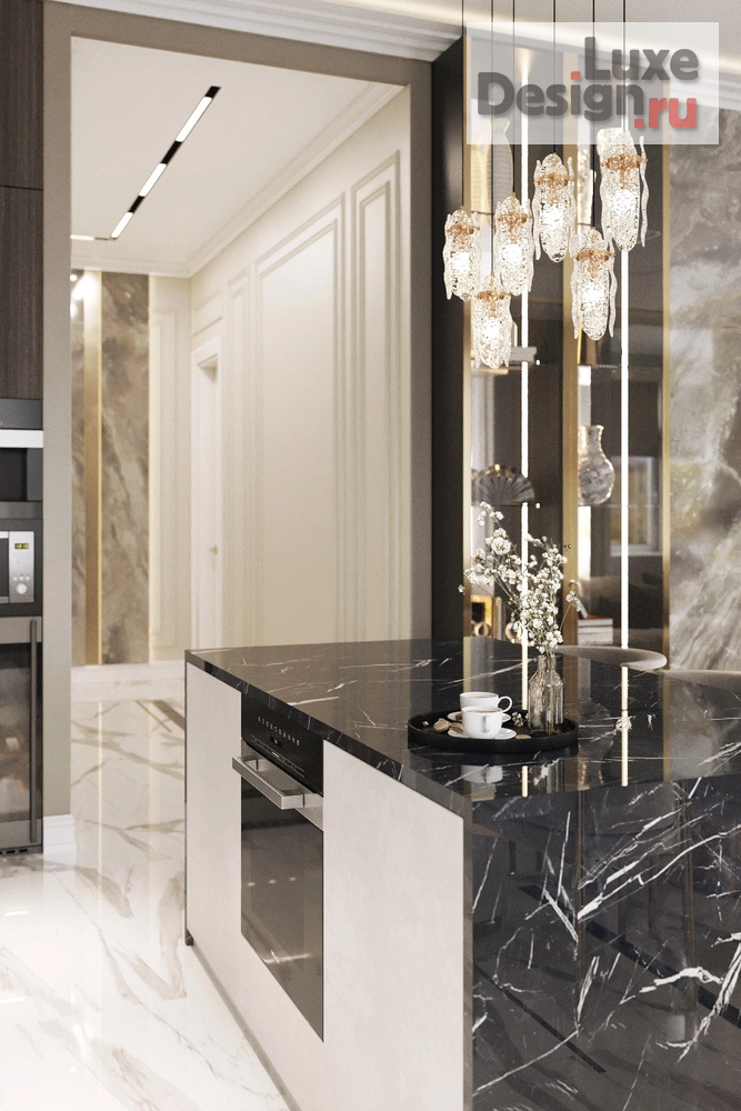 Дизайн интерьера квартиры "Дизайн интерьера квартиры "КД Капитал. 249 м2."" (фото 3)