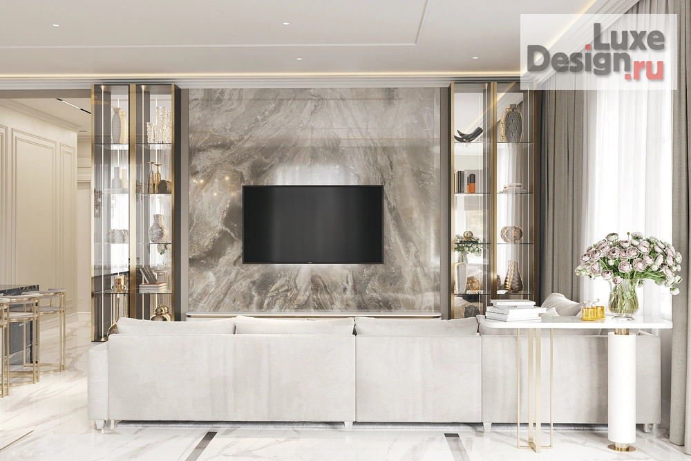 Дизайн интерьера квартиры "Дизайн интерьера квартиры "КД Капитал. 249 м2."" (фото 2)