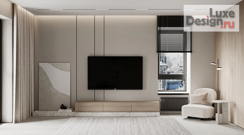 Дизайн интерьера квартиры "Квартира ЖК Олимп. 84 м.2." (фото 17)