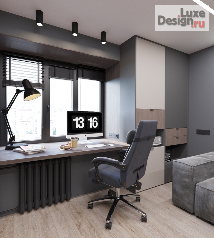 Дизайн интерьера детской "Заречный комната подростка" (фото 2) от дизайнера Поколявина Виктория Дизайн интерьера детской "Заречный комната подростка" (фото 2)