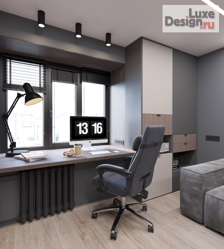 Дизайн интерьера детской "Заречный комната подростка" (фото 2)