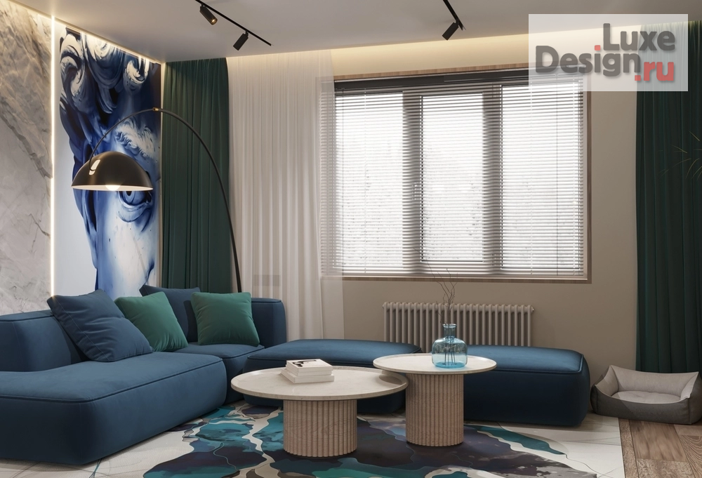 Дизайн интерьера коттеджа "Пензенская обл. с.Богословка" (фото 3)