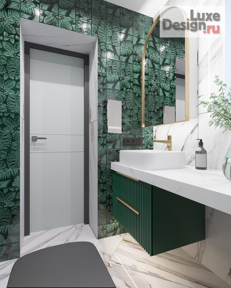 Дизайн интерьера коттеджа "Пенза СНТ "Дубрава" коттедж" (фото 3) от дизайнера Поколявина Виктория Дизайн интерьера коттеджа "Пенза СНТ "Дубрава" коттедж" (фото 3)