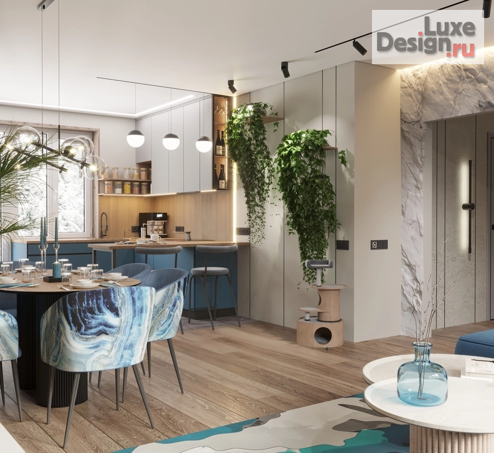 Дизайн интерьера коттеджа "Пензенская обл. с.Богословка" (фото 4)