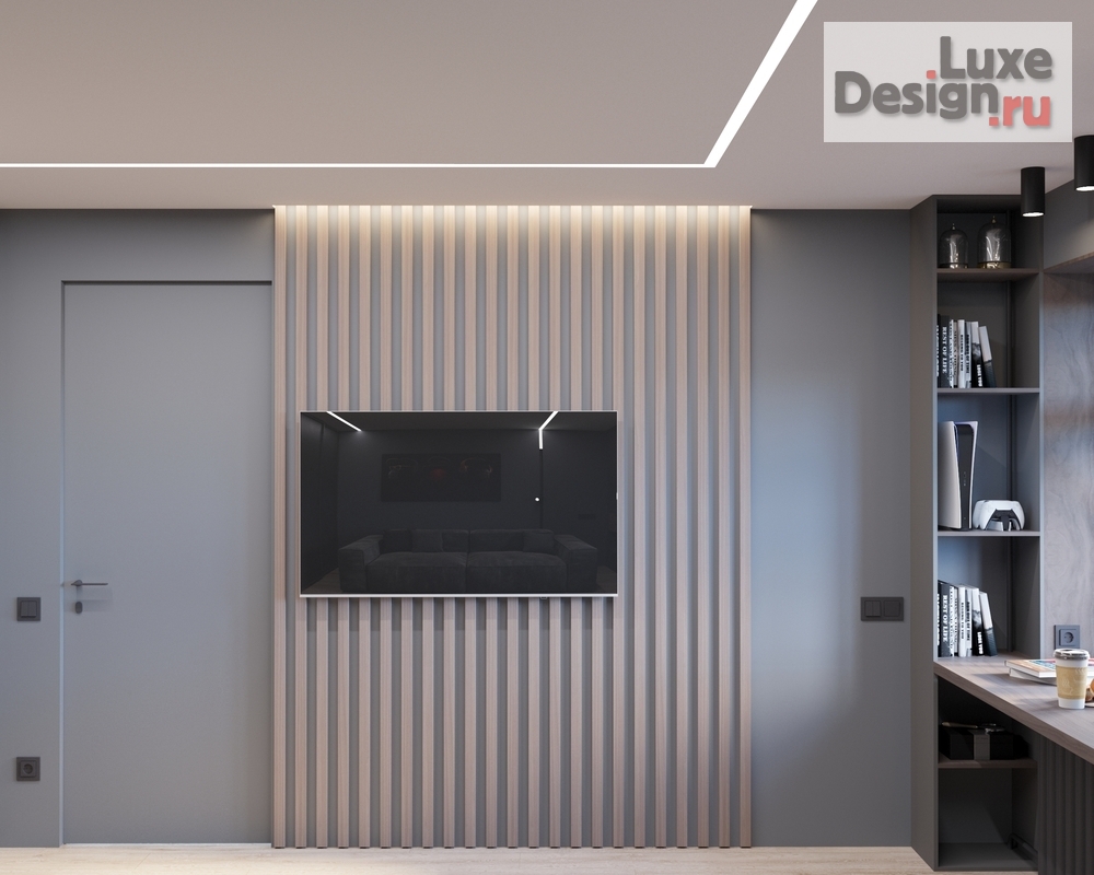 Дизайн интерьера детской "Заречный комната подростка" (фото 4) от дизайнера Поколявина Виктория Дизайн интерьера детской "Заречный комната подростка" (фото 4)