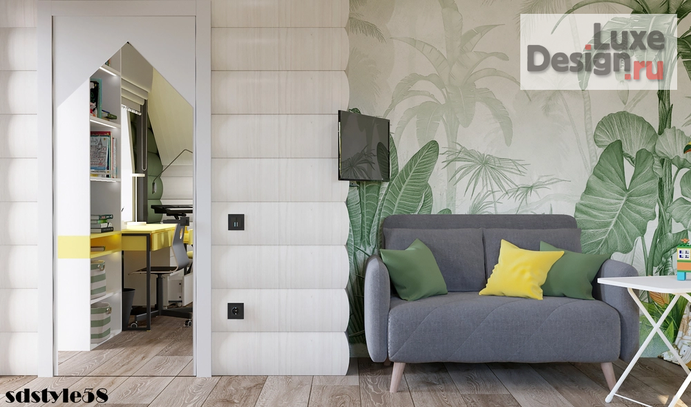 Дизайн интерьера коттеджа "Пенза СНТ "Дубрава" коттедж" (фото 41)