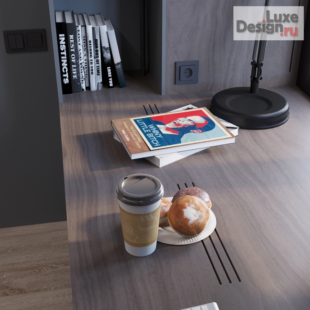 Дизайн интерьера детской "Заречный комната подростка" (фото 6)