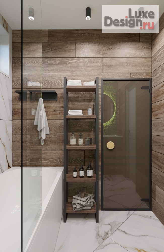 Дизайн интерьера коттеджа "Пенза СНТ "Дубрава" коттедж" (фото 9) от дизайнера Поколявина Виктория Дизайн интерьера коттеджа "Пенза СНТ "Дубрава" коттедж" (фото 9)