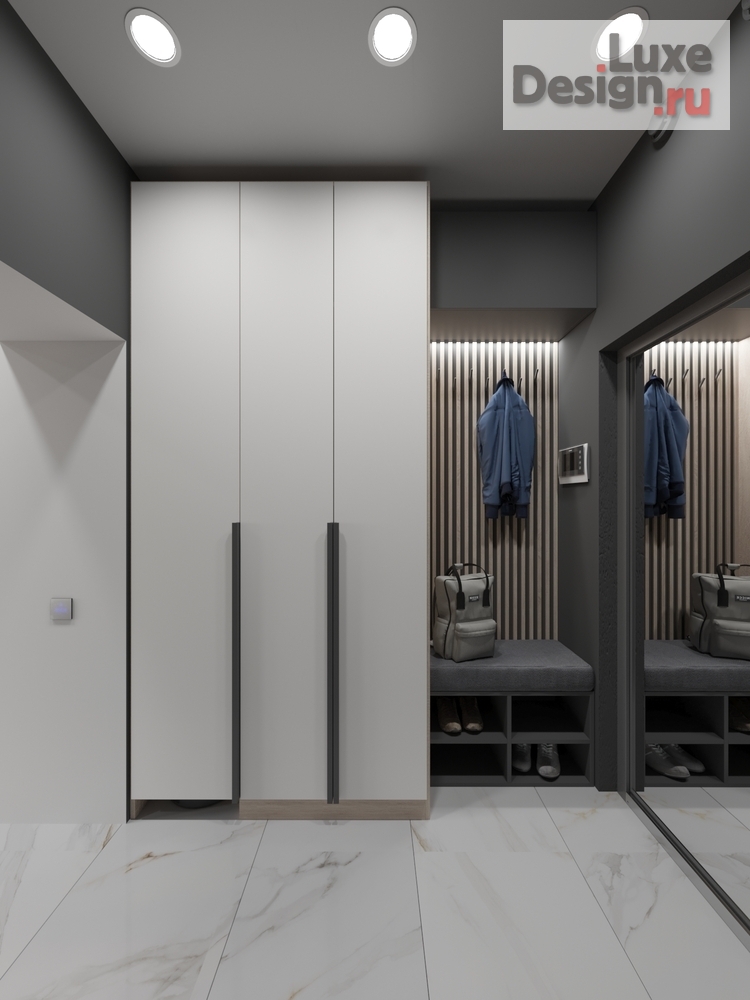 Дизайн интерьера квартиры студии "Пенза квартира студия" (фото 9)