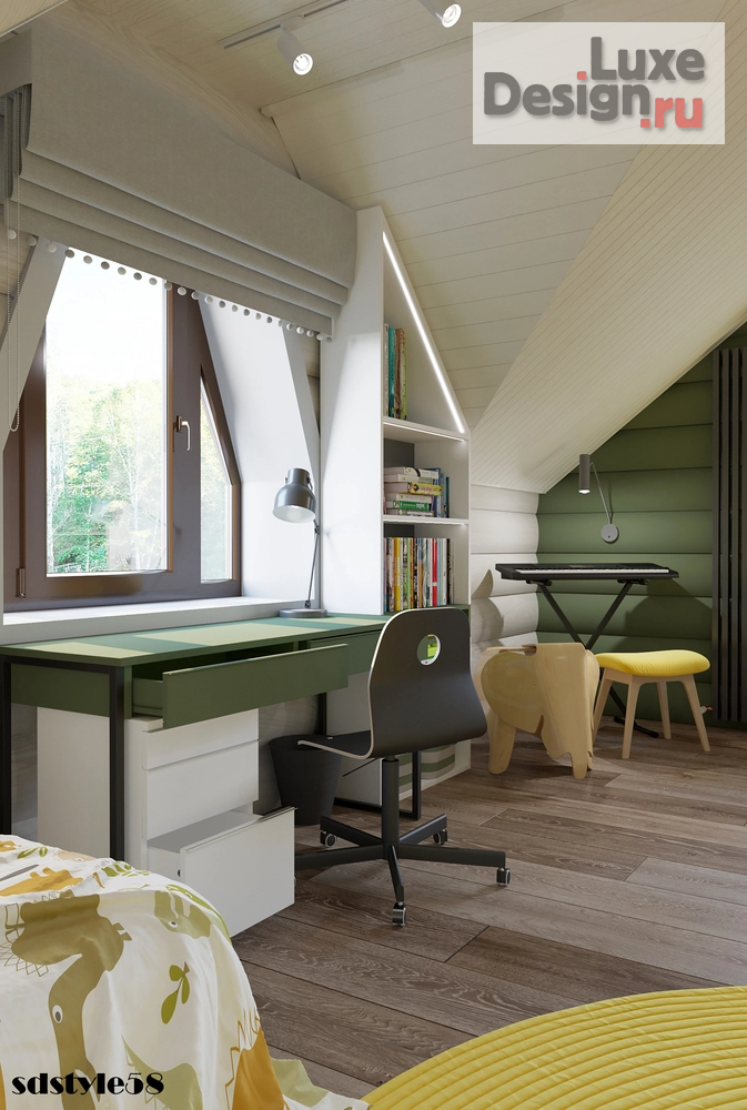 Дизайн интерьера коттеджа "Пенза СНТ "Дубрава" коттедж" (фото 38)