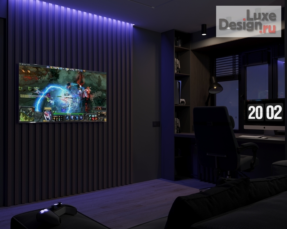 Дизайн интерьера детской "Заречный комната подростка" (фото 9) от дизайнера Поколявина Виктория Дизайн интерьера детской "Заречный комната подростка" (фото 9)