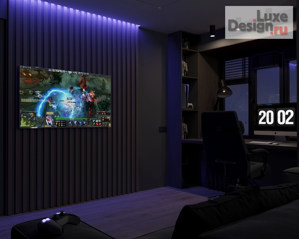 Дизайн интерьера детской "Заречный комната подростка" (фото 9)