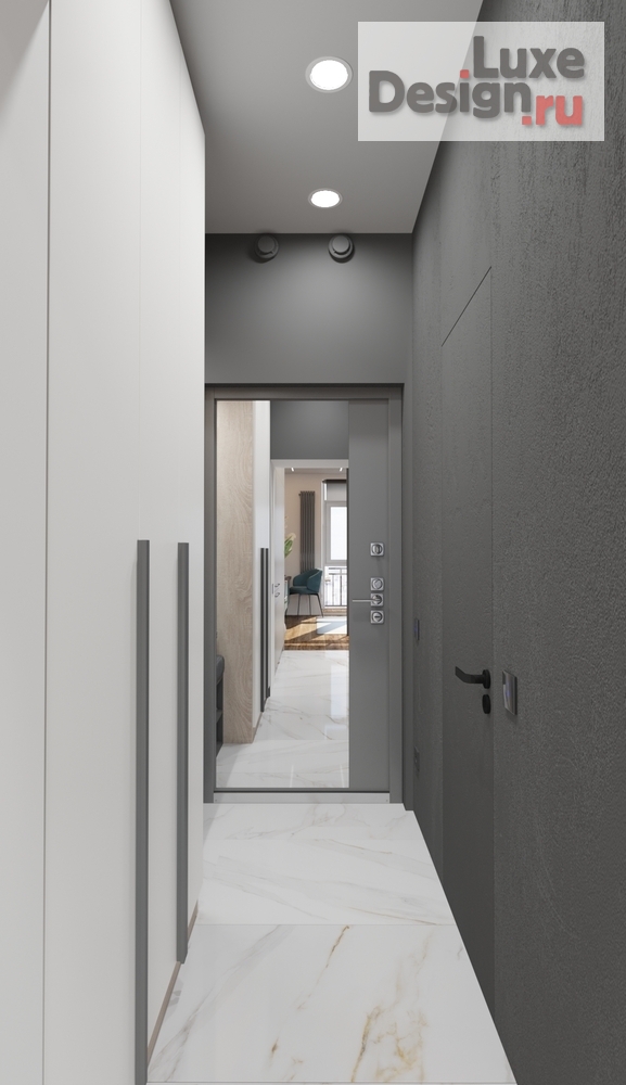 Дизайн интерьера квартиры студии "Пенза квартира студия" (фото 10)