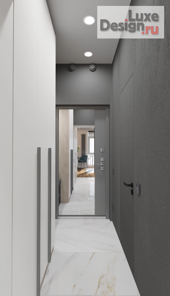 Дизайн интерьера квартиры студии "Пенза квартира студия" (фото 10)