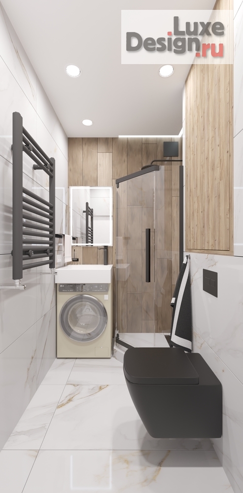 Дизайн интерьера квартиры студии "Пенза квартира студия" (фото 11)