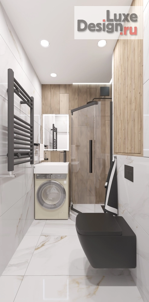 Дизайн интерьера квартиры студии "Пенза квартира студия" (фото 11)