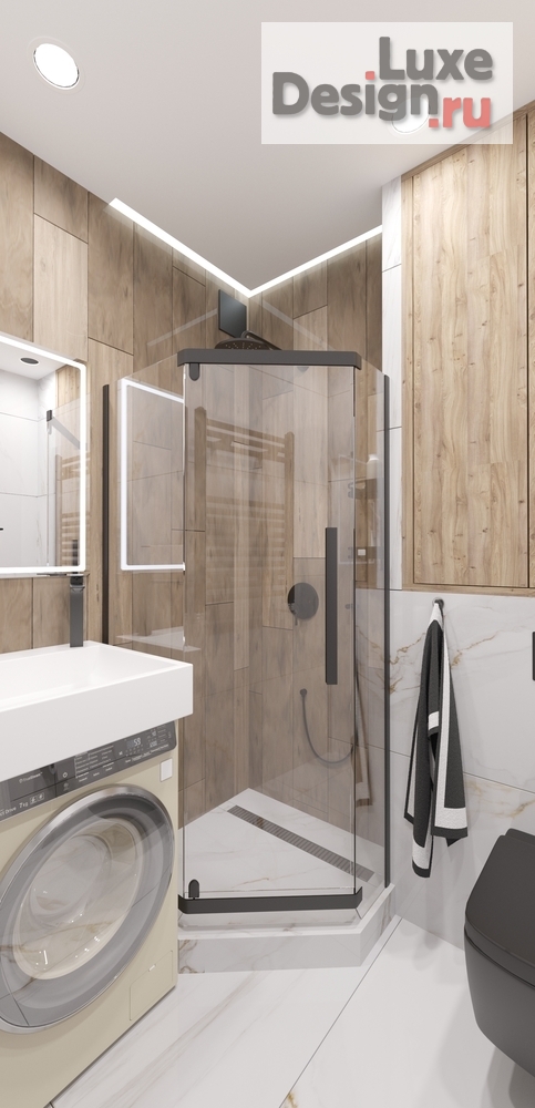 Дизайн интерьера квартиры студии "Пенза квартира студия" (фото 12)