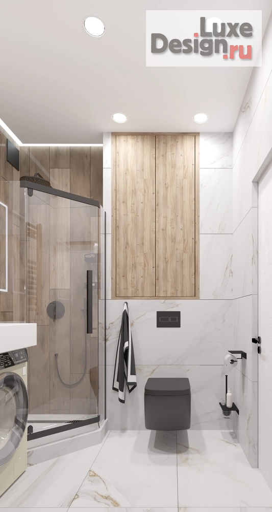 Дизайн интерьера квартиры студии "Пенза квартира студия" (фото 13)