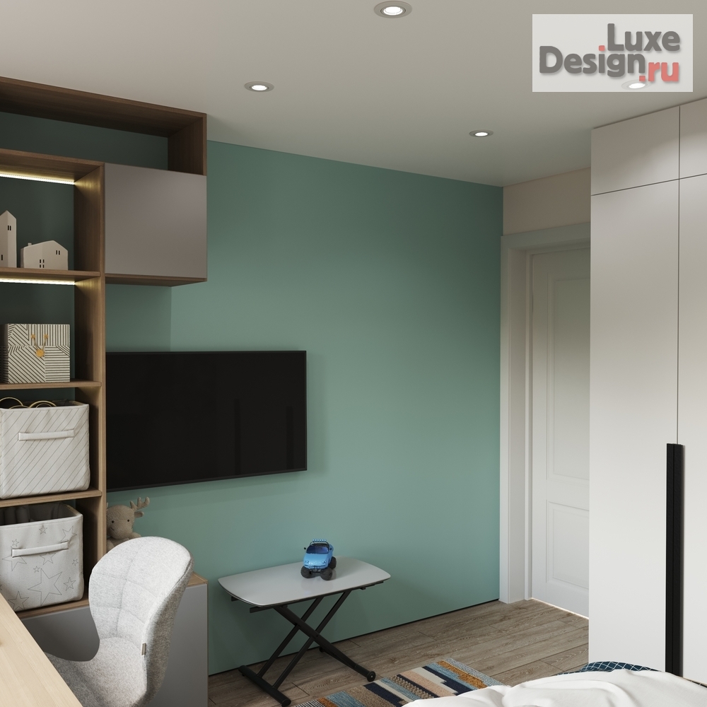 Дизайн интерьера квартиры "Заречный дизайн спальни и детских" (фото 13) от дизайнера Поколявина Виктория Дизайн интерьера квартиры "Заречный дизайн спальни и детских" (фото 13)