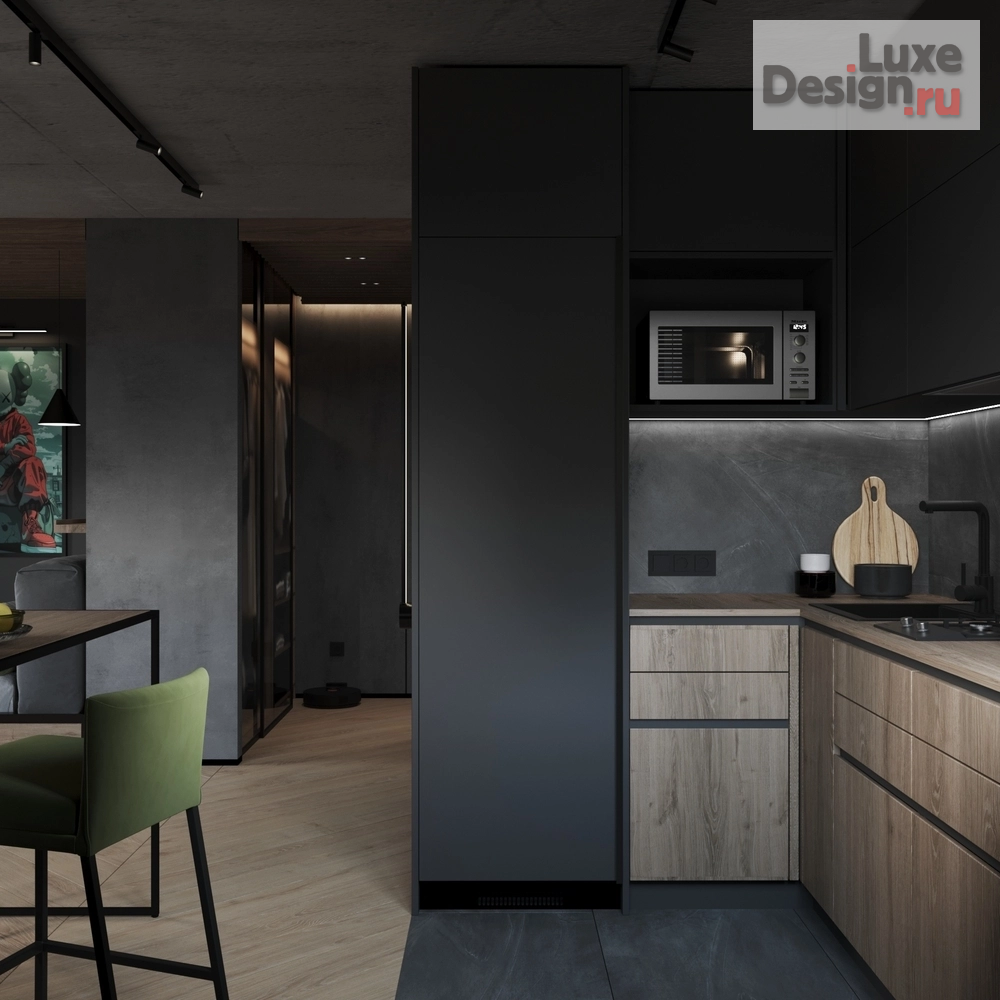 Дизайн интерьера квартиры студии "г.Пенза дизайн квартиры" (фото 13)