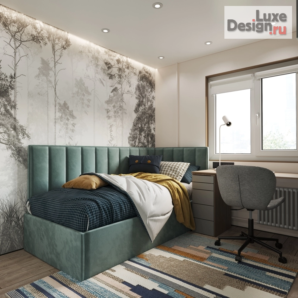 Дизайн интерьера квартиры "Заречный дизайн спальни и детских" (фото 14)