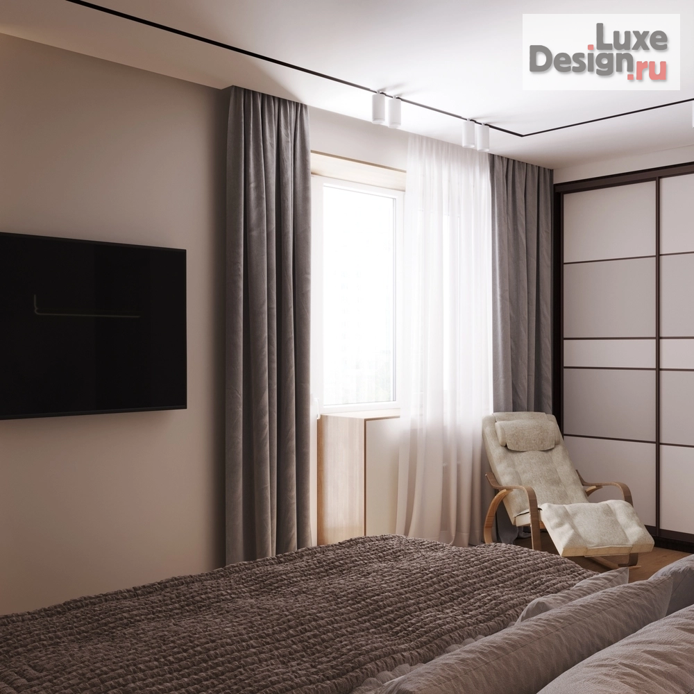 Дизайн интерьера трехкомнатной квартиры "Заречный , квартира для семьи из 4х человек" (фото 15)