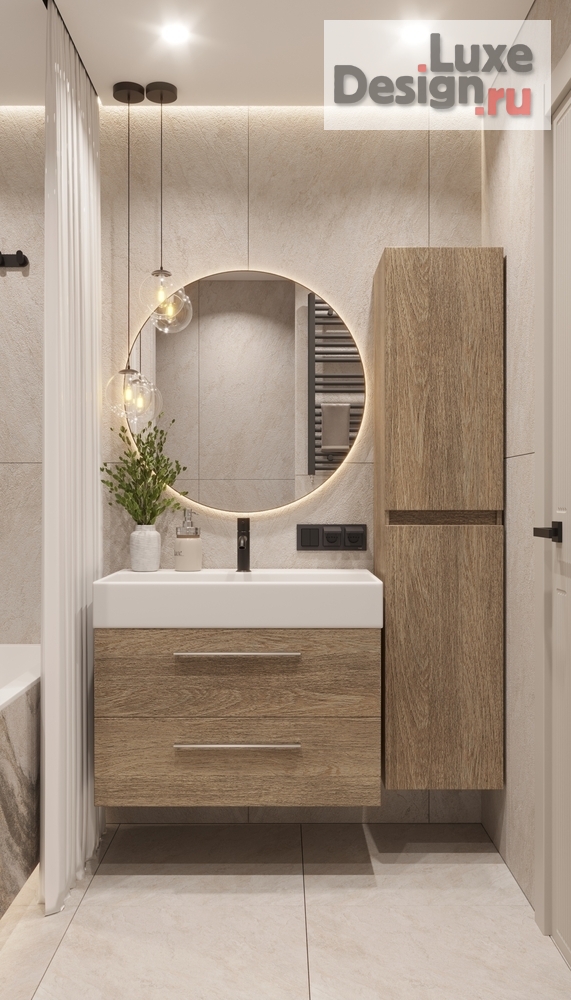 Дизайн интерьера трехкомнатной квартиры "Заречный , квартира для семьи из 4х человек" (фото 18) от дизайнера Поколявина Виктория Дизайн интерьера трехкомнатной квартиры "Заречный , квартира для семьи из 4х человек" (фото 18)