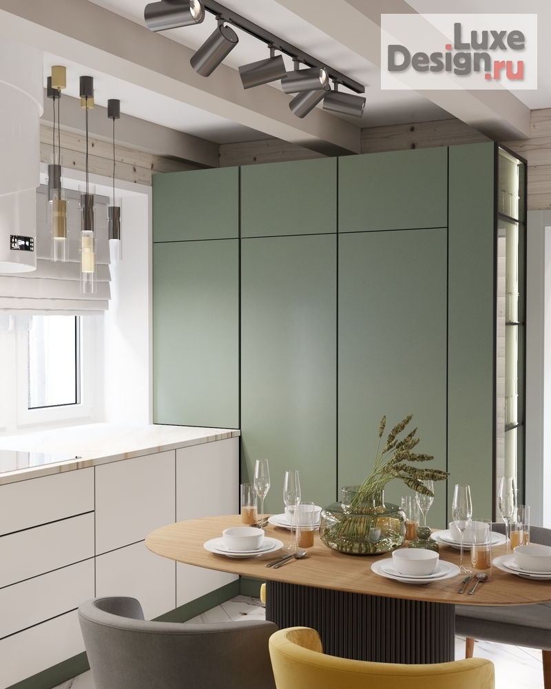 Дизайн интерьера коттеджа "Пенза СНТ "Дубрава" коттедж" (фото 20) от дизайнера Поколявина Виктория Дизайн интерьера коттеджа "Пенза СНТ "Дубрава" коттедж" (фото 20)