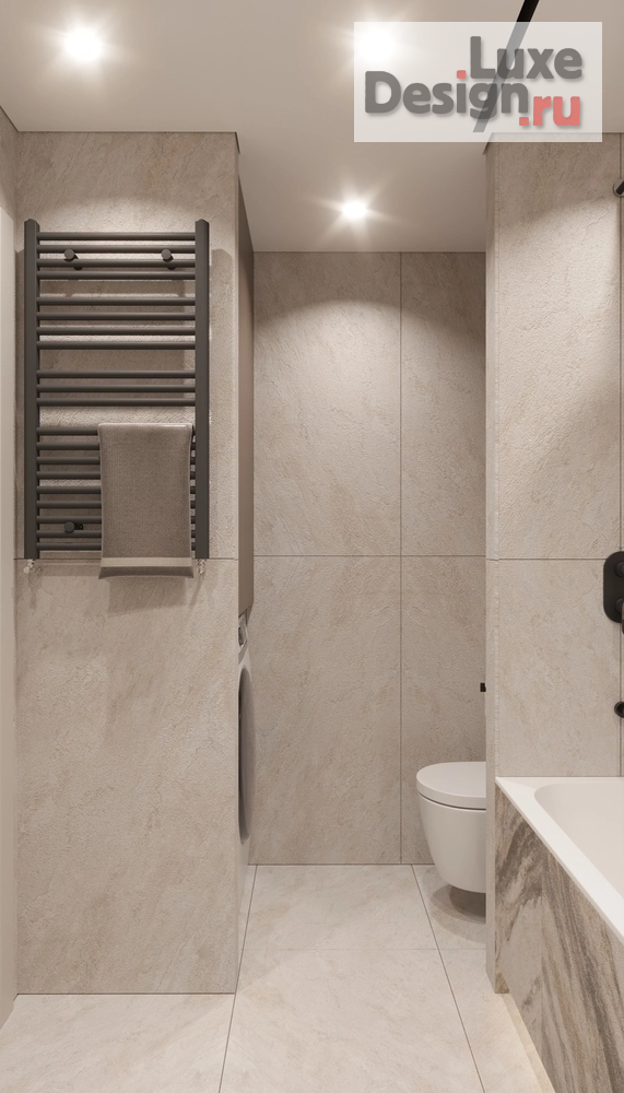 Дизайн интерьера трехкомнатной квартиры "Заречный , квартира для семьи из 4х человек" (фото 19)