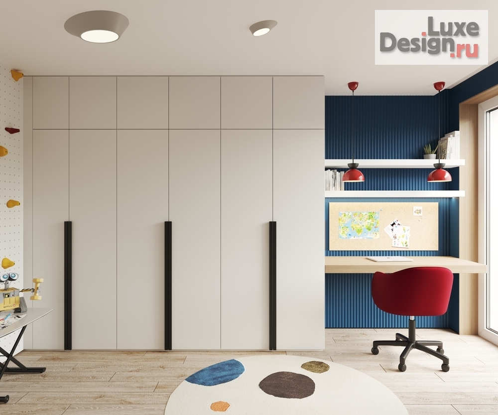 Дизайн интерьера квартиры "Заречный дизайн спальни и детских" (фото 20) от дизайнера Поколявина Виктория Дизайн интерьера квартиры "Заречный дизайн спальни и детских" (фото 20)