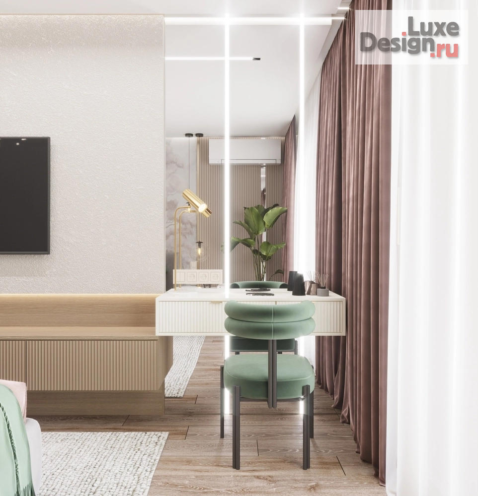 Дизайн интерьера четырехкомнатной квартиры "Заречный Квартира" (фото 21)