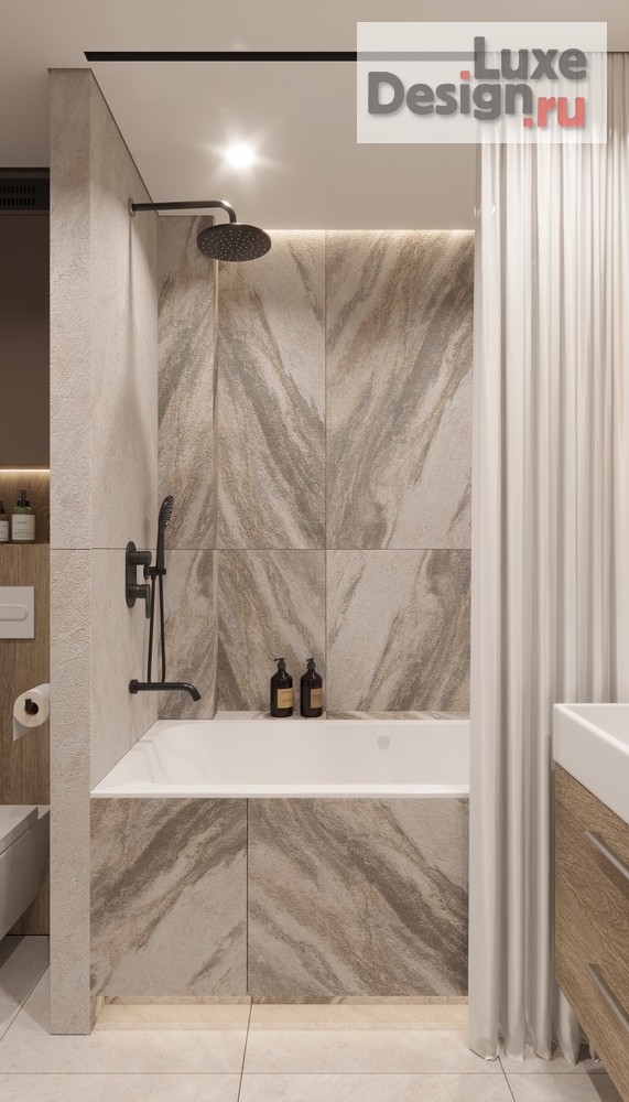 Дизайн интерьера трехкомнатной квартиры "Заречный , квартира для семьи из 4х человек" (фото 22) от дизайнера Поколявина Виктория Дизайн интерьера трехкомнатной квартиры "Заречный , квартира для семьи из 4х человек" (фото 22)