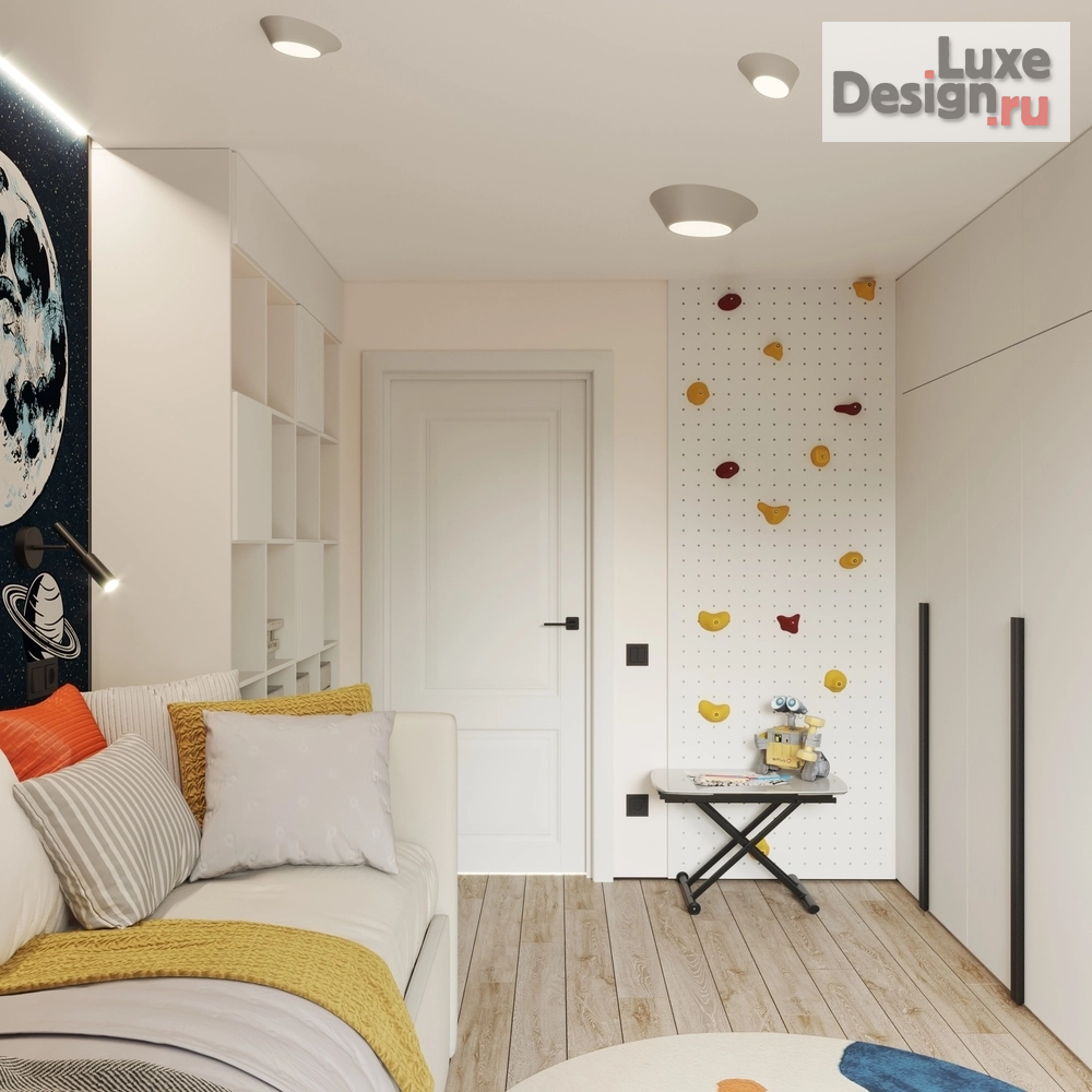Дизайн интерьера квартиры "Заречный дизайн спальни и детских" (фото 22)